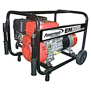 Pramac Powermate Generador EM2800 (Potencia nominal: 2,5 kW, Volumen del depósito: 3,6 l)