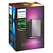 Philips Hue LED-Außenwandleuchte White & Color Ambiance Resonate Up & Down (16 W, 9,3 x 12 x 18 cm, Silber, IP44) | BAUHAUS