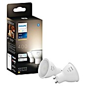 Philips Hue Smart-LED-Lampe White (GU10, Dimmbar, Warmweiß, 400 lm, 4,2 W, 2 Stk.) | BAUHAUS