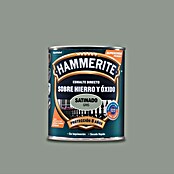 Hammerite Esmalte para metal Hierro y óxido  (Gris, 750 ml, Satinado)