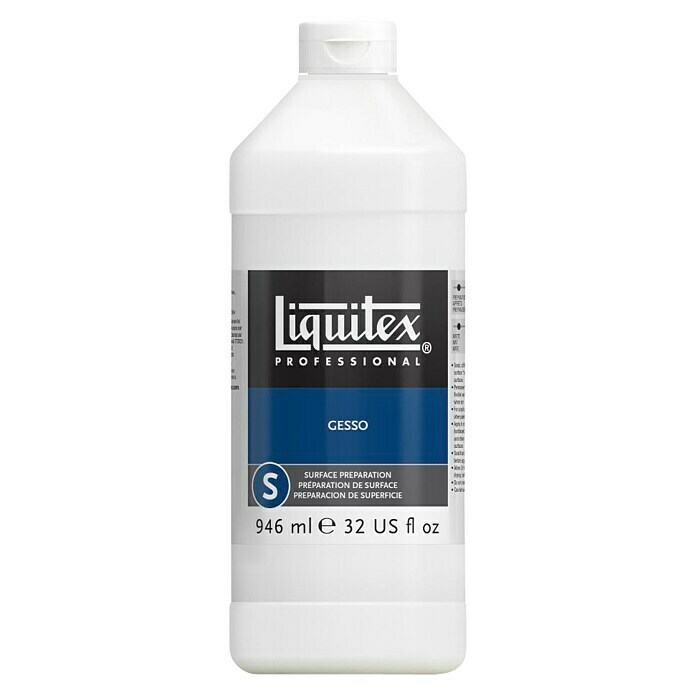 Liquitex Professional Acryl-GessoWeiß, 946 ml Front View