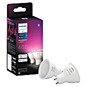 Philips Hue Smart-LED-Lampe White & Color Ambiance (GU10, Dimmbar, RGBW, 400 lm, 4,2 W, 2 Stk.) | BAUHAUS