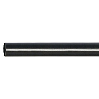 Sombra Gardinenstange (Schwarz, Länge: 240 cm, Durchmesser: 20 mm)