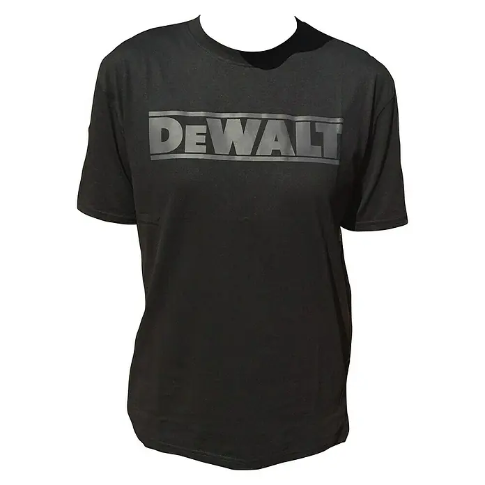 DeWalt Camiseta Oxide - M - Camiseta negra de DeWalt con el logotipo de DeWalt en el frente, ideal para fans o como ropa de trabajo.