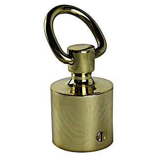 Stabilit Endstück (L x B: 90 x 45 mm, Für Seildurchmesser: 30 mm, Poliert)
