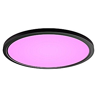 Philips Hue LED-Panel rund White & Color Ambiance Tento M (23 W, Ø x H: 42,1 x 3,07 cm, Schwarz, RGBW)