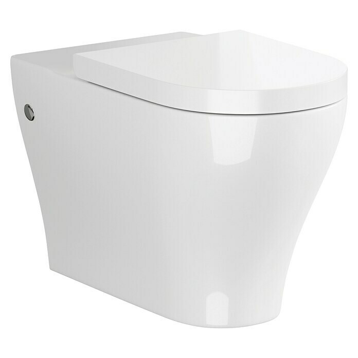 Camargue San Francisco Podna WC školjka s daskom (Dubinsko ispiranje, Bijelo)