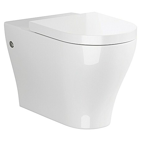 Camargue San Francisco Stand-WC für Kombination (Spülrandlos, WC Abgang: Waagerecht)