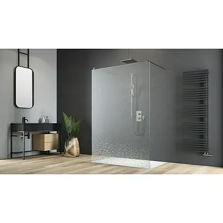 Camargue Duschwand Crash Glass S66