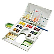 Winsor & Newton Cotman Aquarellfarben-Set Compact (14 x ½ Näpfchen)