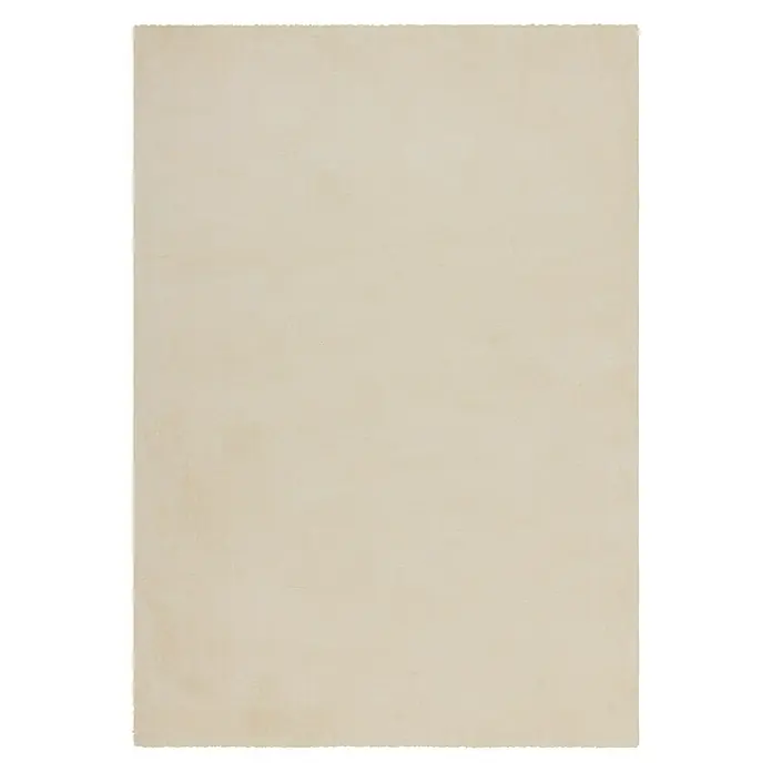 Alfombra de pelo corto Softtouch - Marfil, 170 x 120 cm, 100 % polipropileno (pelo / felpa) - Alfombra beige con textura sutil, ideal para espacios de estar, que aporta calidez y confort a cualquier habitación.\n