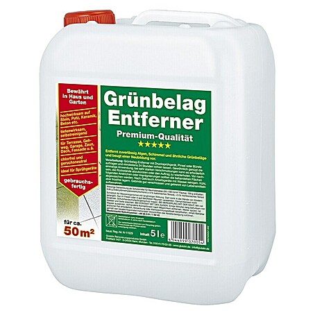 Grünbelag-Entferner (5 l, Farblos)