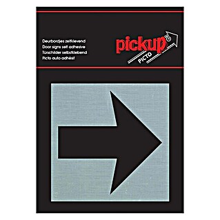 Pickup Etiqueta adhesiva (Motivo: Flecha derecha, L x An: 80 x 80 mm)
