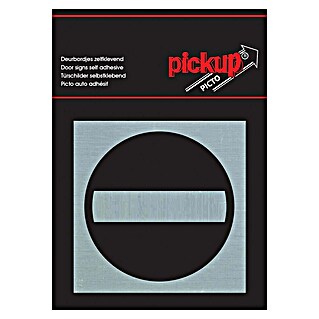 Pickup Sticker (l x b: 80 x 80 mm, Verboden toegang)