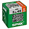 Spax Universalschraube T-Star plus (Ø x L: 3,5 x 45 mm, WIROX Oberfläche, T-Star plus, 400 Stk.)