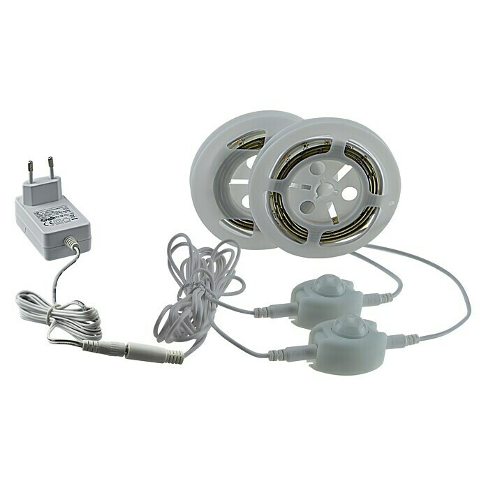 Tween Light Tira LED con sensor (Largo: 1,2 m, Color de luz: Blanco cálido, 7,2 W, Sensor de movimiento)