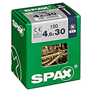 Spax Universele schroef (4,5 x 30 mm, Voldraad, 150 st.)