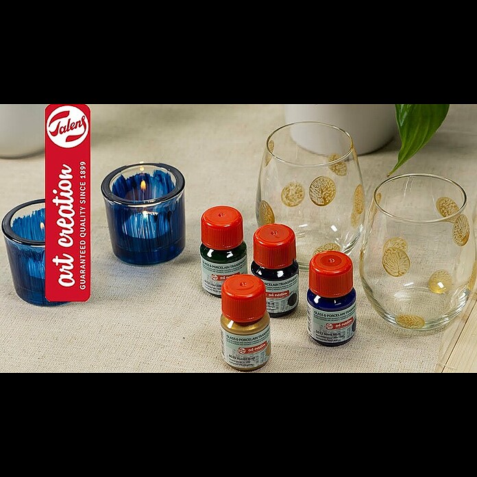 Talens Art Creation Pintura para efectos decorativos Vidrio & Porcelano (30 ml, Verde hoja) | BAUHAUS