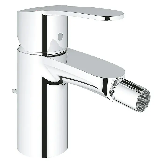 Grohe Eurostyle Cosmopolitan Bidetarmatur - Chrom, Glänzend - Glänzender Chrom-Bidet-Wasserhahn mit Einhebelmischer und modernem Design für stilvolle Badezimmerausstattung.