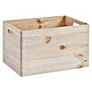 Stapelbox (L x B x H: 40 x 30 x 24 cm, L, Nadelholz)