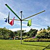 Blome Wäschespinne Primera Servo (Belastbarkeit: 5 - 6 Waschmaschinenfüllungen, Länge Wäscheleine: 60 m, Durchmesser offen: 3 m)