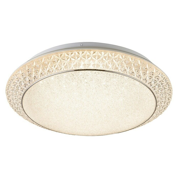Globo LED-Deckenleuchte Ronja (1-flammig, 28 W, Ø x H: 41 x 10 cm)