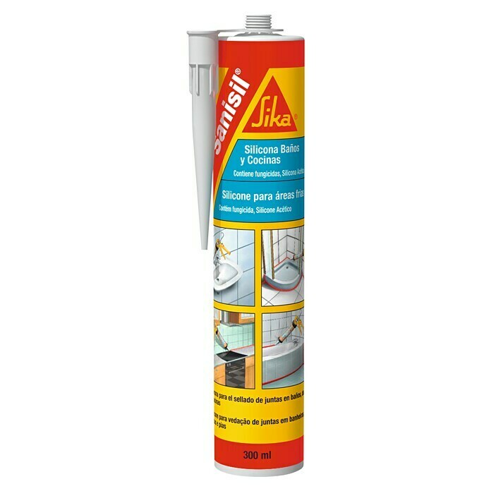 Sika Sanitarni silikon  (Prozoren, 300 ml) | 5613 - Silikone | FADH - Dicht- und Klebstoffe | FAD - Baustoffe | FA - Baustoffe | F - Baustoffe | BAUHAUS