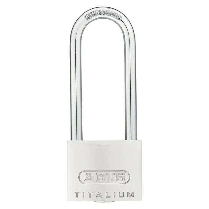 Abus Titalium Candado 64TI/30HB30 - An x Al: 30 x 93 mm, Arco alto - Candado ABUS TITALIUM con arco NANO PROTECT para mayor protección contra la corrosión, ideal para uso general.