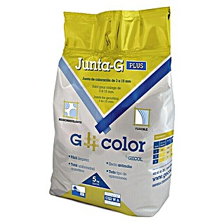 Gecol G#color Mortero para juntas Junta-G plus (Blanco, 5 kg)