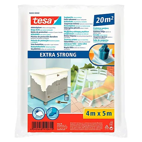 Tesa  Plástico protector Extra fuerte