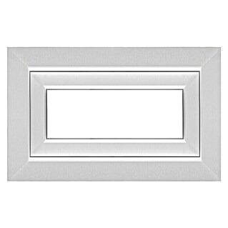 Solid Elements Kunststofffenster Q71 Supreme (B x H: 80 x 50 cm, Rechts, Weiß)