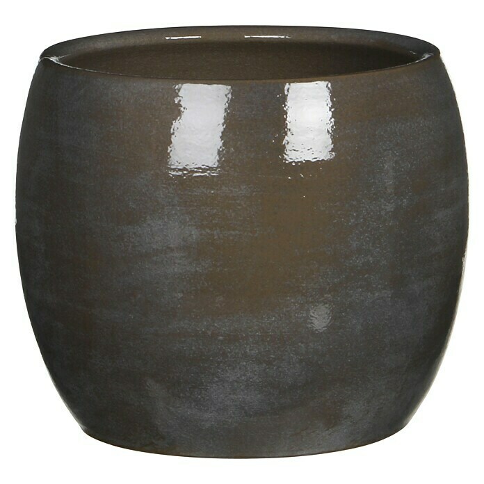 Okrugla tegla za biljke Lester  (Sive boje, Maks. vanjski promjer: 20 cm) | BAUHAUS