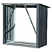 Dobar Kaminholzregal (163 x 83 x 154 cm, Metall, Metallic)