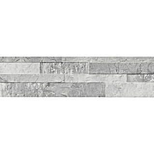 Revestimiento de pared Zion (15,3 x 58,9 cm, Gris, Mate)