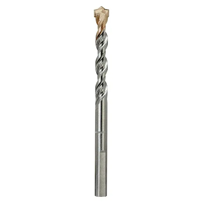 DeWalt Extreme Broca para hormigón y mampostería DT6683-XJ - 1 ud., Diámetro de la broca: 8 mm - Broca para piedra con mango en espiral y punta dorada para perforar materiales duros como piedra y cerámica.