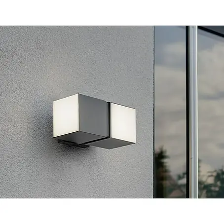 Lutec Cuba LED-Außenwandleuchte