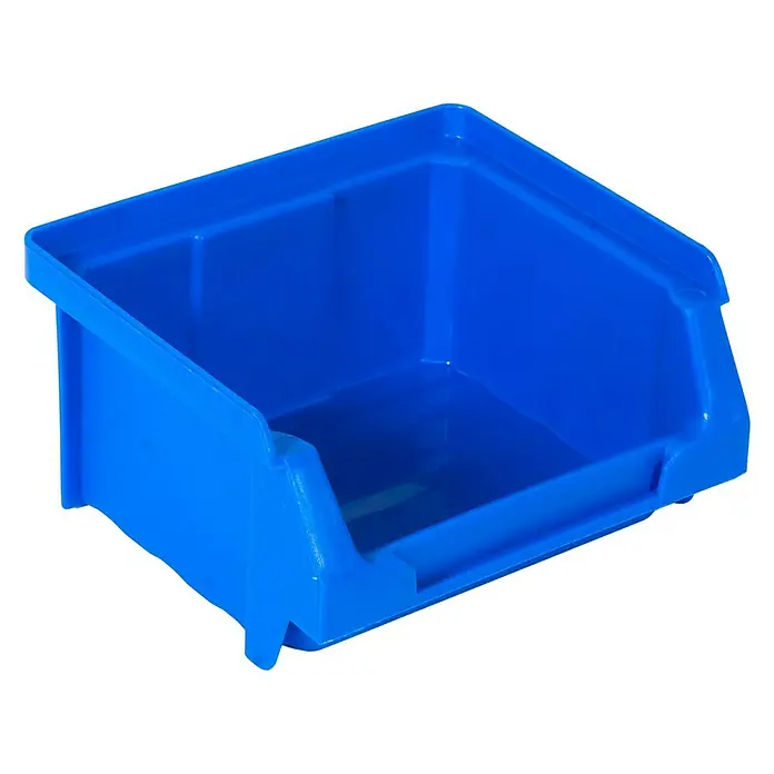 Simonrack Gaveta - L x An x Al: 9,5 x 10 x 5,2 cm, Azul, 5 ud. - Contenedor de almacenamiento de plástico azul para organizar piezas pequeñas, ideal para taller o garaje.\n