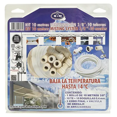 Set de nebulización kit