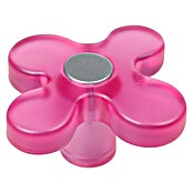 Nesu Pomo para muebles Flor (An x Al: 3,8 x 2,6 cm, Resina de poliuretano, Rosa)