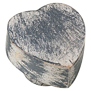 Nesu Tirador para muebles Corazón (L x An x Al: 3,9 x 3,7 x 2,5 cm, Madera)