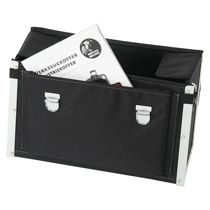 Hepco & Becker Werkzeugtasche Polytex Lehrlingstasche 5863 - L x B x H: 150 x 450 x 250 mm, Polyester - Werkzeugkoffer von Hepco & Becker, robust und praktisch für den täglichen Einsatz. Ideal für Profis und Heimwerker.