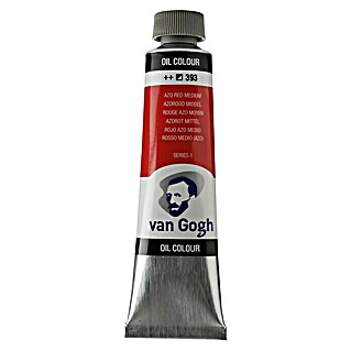 Talens Van Gogh Pintura al óleo rojo azo medio (40 ml, Tubo)