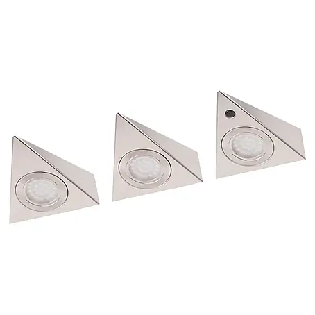 Müller-Licht LED-Unterbauleuchte Trios Sensor silver