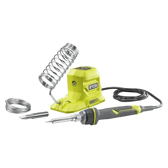 Ryobi ONE+ Soldador de puntos de batería R18SOI-0 - Apto para: Soldaduras finas - El kit de soldador inalámbrico Ryobi ONE+ con accesorios. Ideal para aficionados y profesionales.