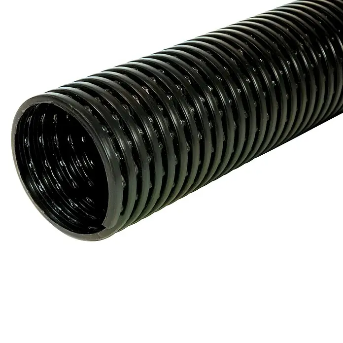 Danosa Tubo de drenaje Tubodan 125 - Diámetro: 125 mm, Largo: 50 m, Perforado - Tubo de drenaje negro, flexible y con agujeros para la evacuación del agua. Ideal para jardinería y paisajismo.