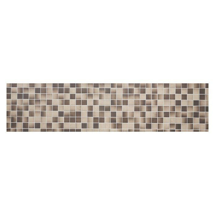 Mozaik pločica (30,6 x 30,6 cm, Smeđa, Mat)