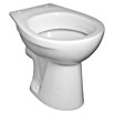 Camargue Sydney Stand-WC (Flachspüler, Abgang: Waagerecht, Weiß)