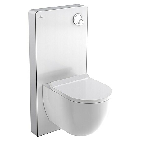 Camargue WC-Vorwandelement (Spülmenge: 3 l - 6 l, 2-Mengen-Spülung, 10,8 x 48,3 x 100 cm, Weiß)