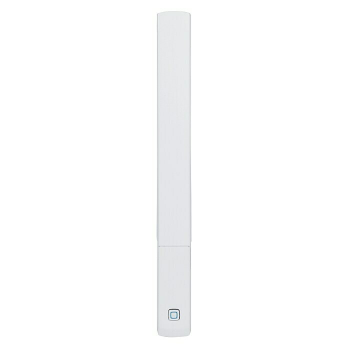 Homematic IP Funk-Fensterkontakt HmIP-SWDO-PLWeiß, Batteriebetrieben, 2 x 1,6 x 14,7 cm Front View