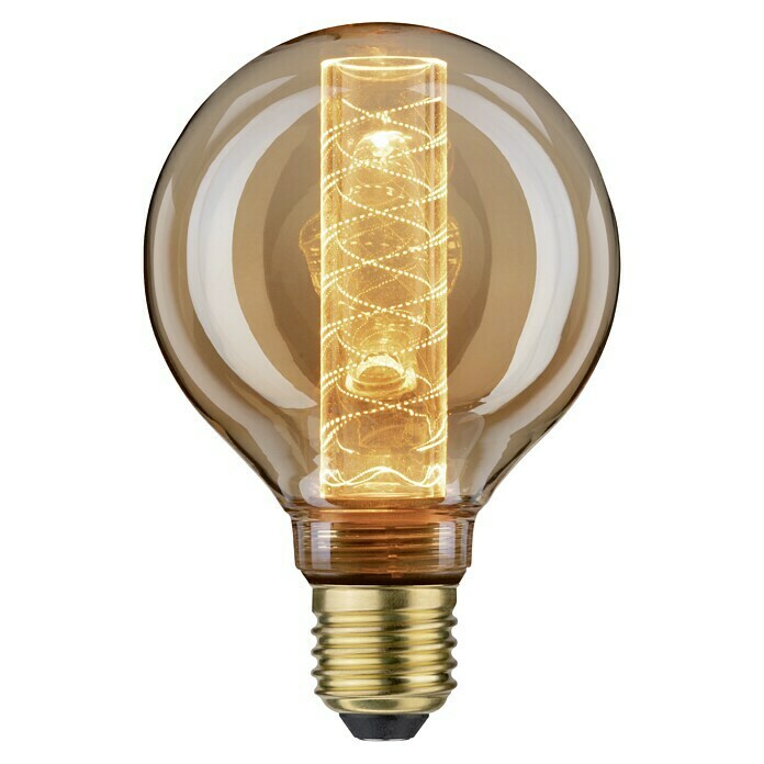 Paulmann LED-Lampe Vintage BAUHAUS E27 (1 Globe-Form Spiral | Warmweiß, Stk., E27, Rund)
